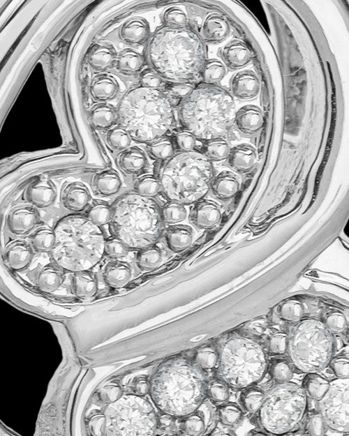 Sterling Silver Fluttering Heart Keepsake Jewelry