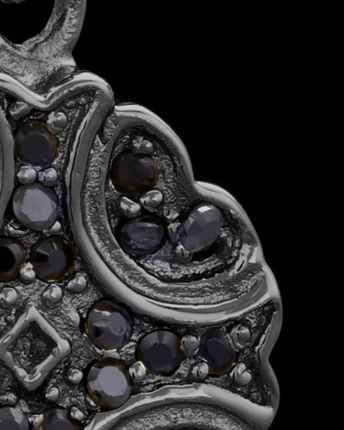 Black Plated Brilliance Keepsake Jewelry