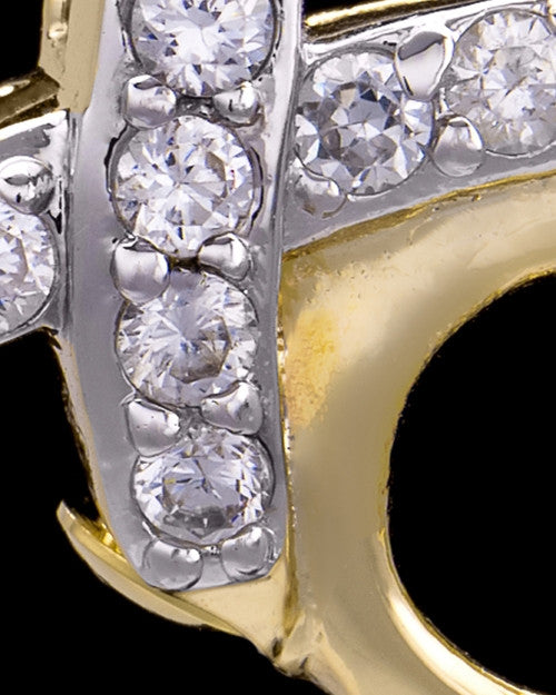 Gold Plated Hugs and Kisses Keepsake Jewelry