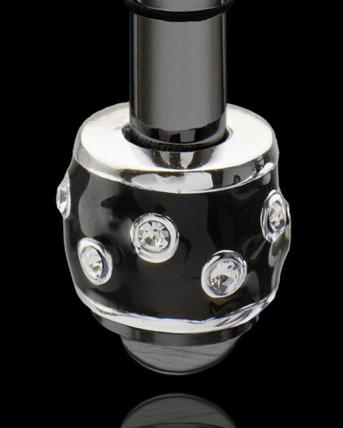 Black Stainless Millenium Cremation Pendant with Graceful Charm