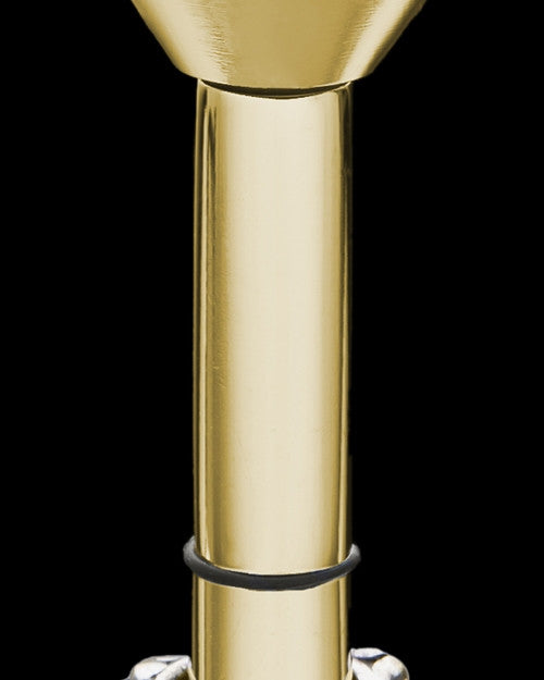 Gold Plated Stainless Millenium Cremation Pendant with Sparkle Charm