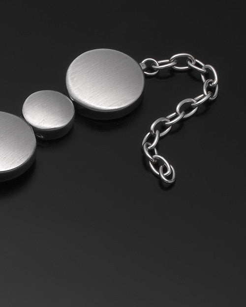 Satin Finish Stainless Steel Shining Light Bracelet