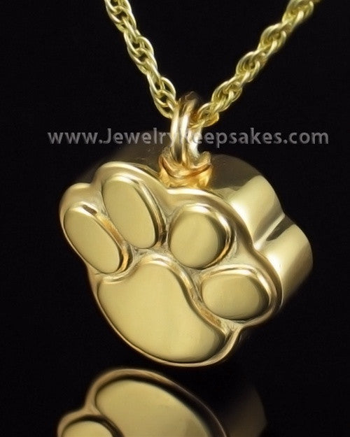 Funeral Jewelry Gold Plated Best Buddy Keepsake