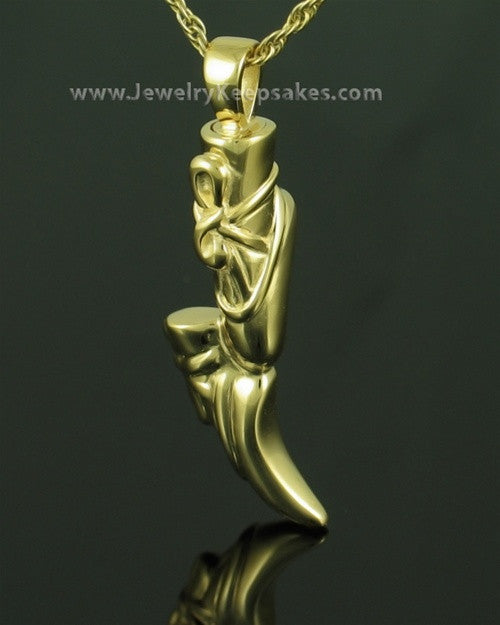 Remembrance Jewelry Gold Plated Ballet Slippers Keepsake