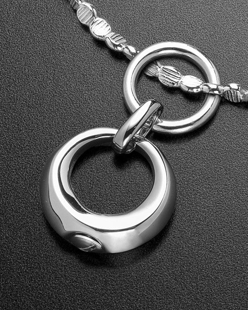 Luxury Endless Round Sterling Cremation Bracelet