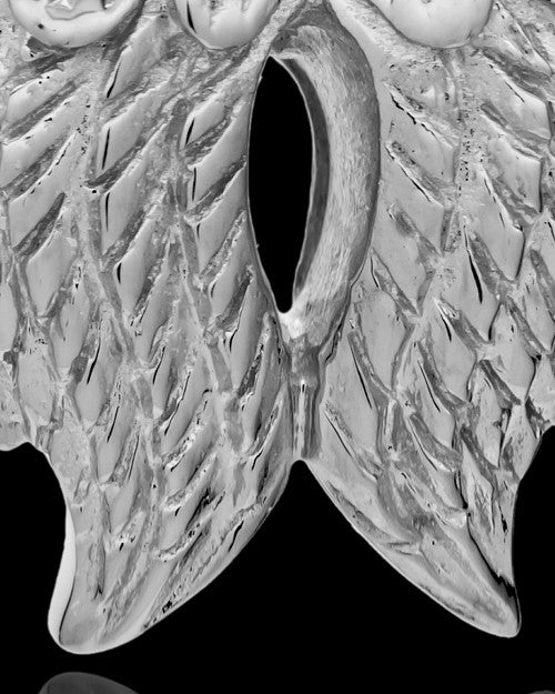 Urn Pendant Sterling Silver Angel Wings Keepsake