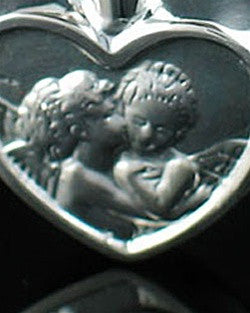 Memorial Pendant Sterling Silver True Love Keepsake