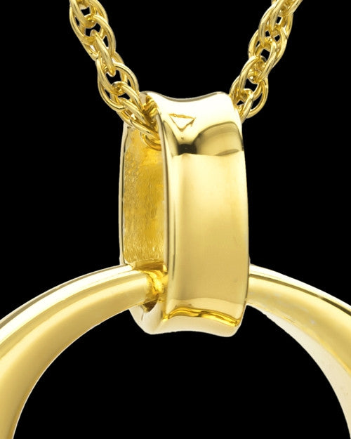 Urn Pendant 14K Gold Timeless Keepsake