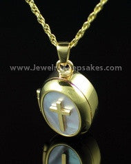 Cremation Keepsake 14K Gold Sanctity