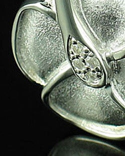 Jewelry Urn Blossom - Sterling Silver - Engravable