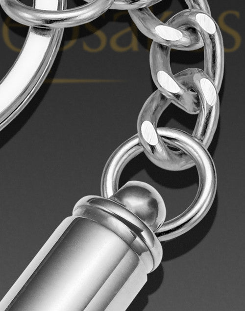 Copper Tip Remembrance Keychain