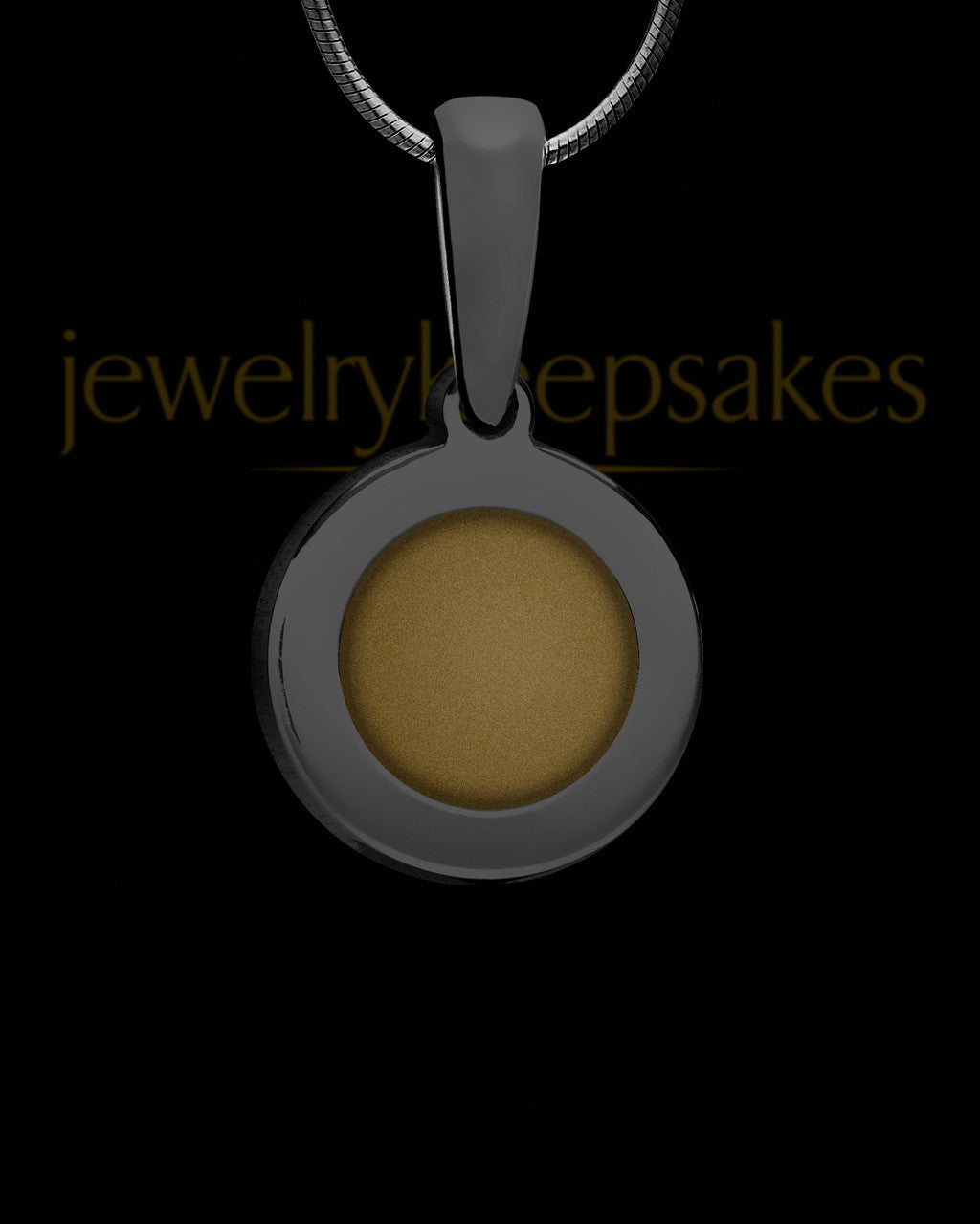 Assured Round Black Ash Jewelry