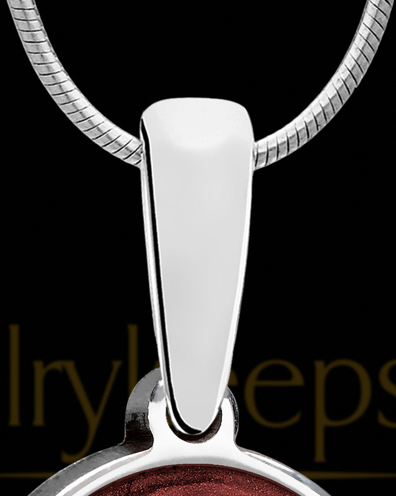 Blushing Initial Silver Ash Jewelry