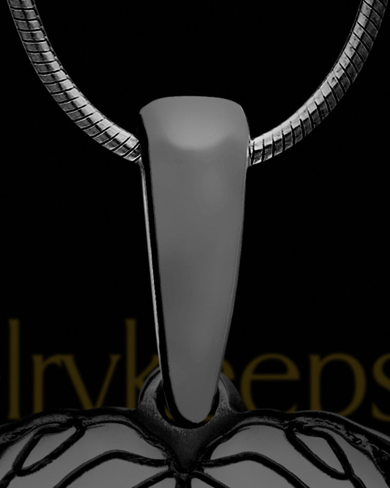 Heart In Flight Black Finish Ash Jewelry