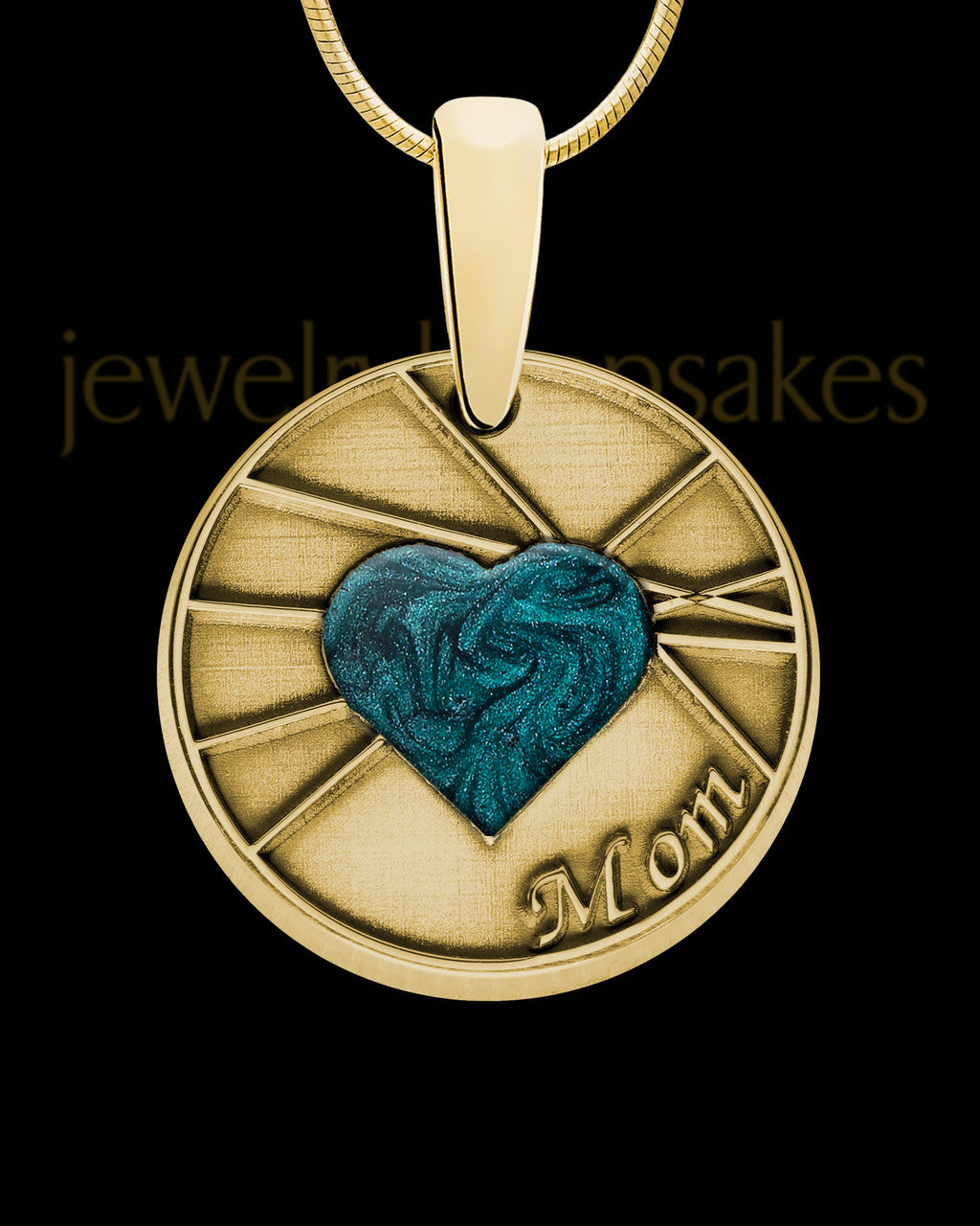 Solid 14K Gold Vista View Ash Jewelry
