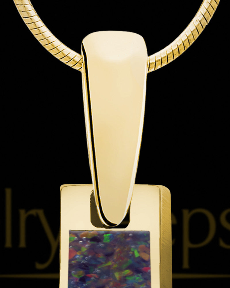 Solaris Cross Gold Plated Ash Jewelry