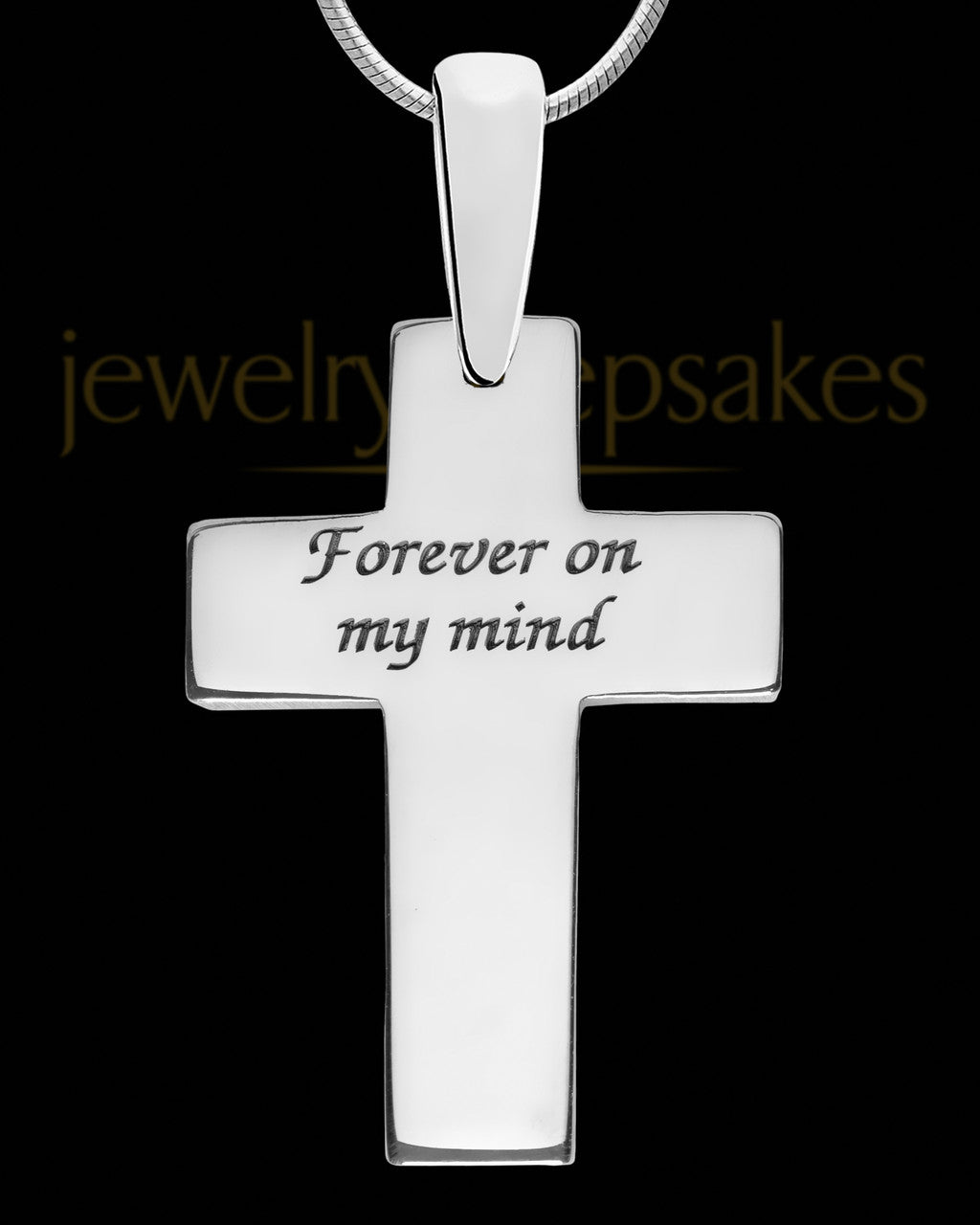 Maverick Cross Silver Ash Jewelry