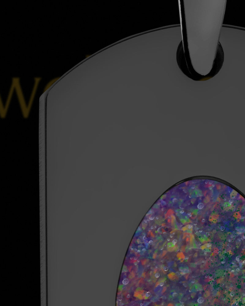 Tupelo Tag Black Finish Ash Jewelry