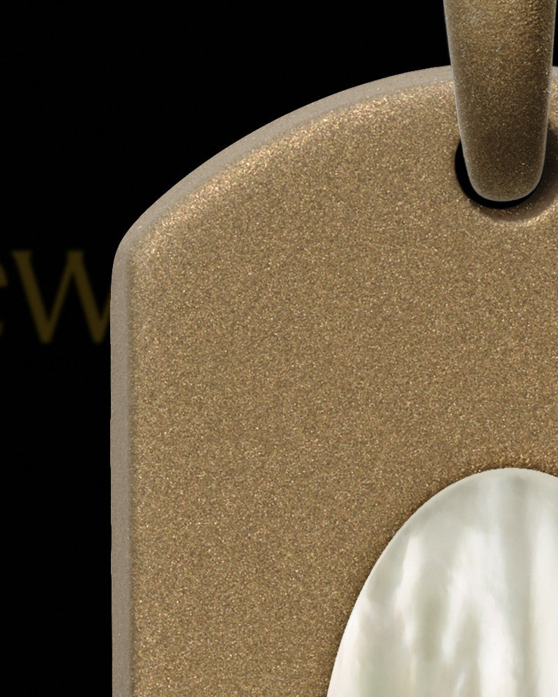 Horizon Tag Bronze Finish Ash Jewelry