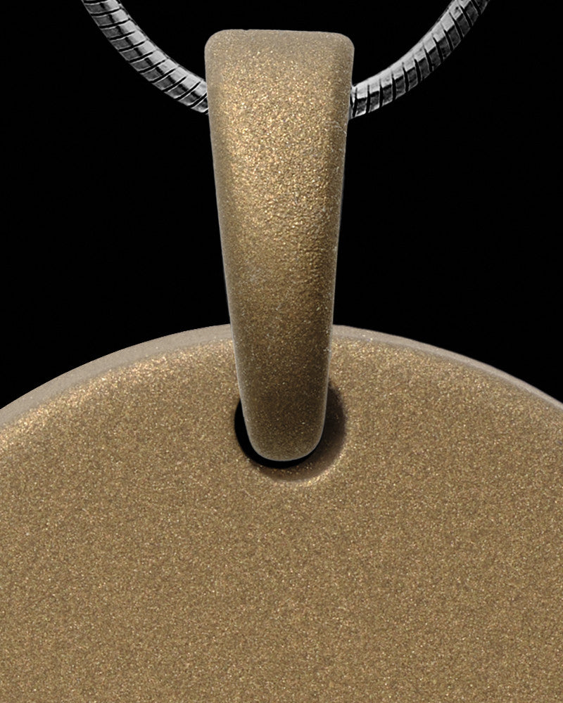 Horizon Tag Bronze Finish Ash Jewelry