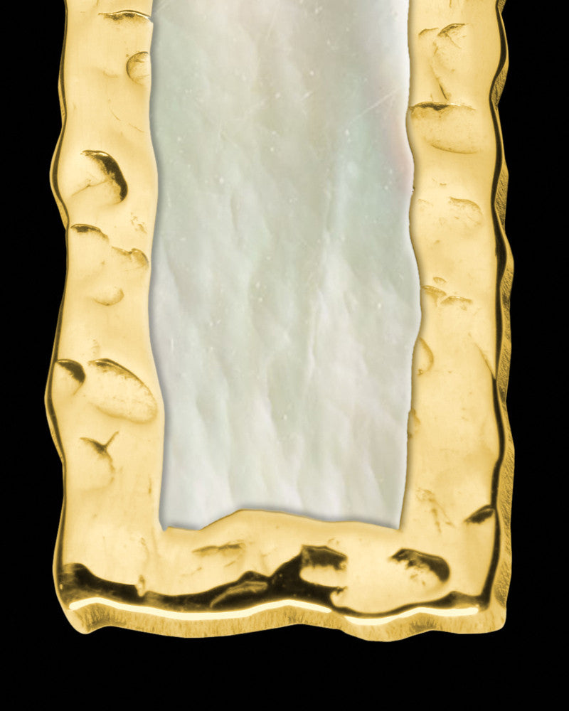 Solid 14K Gold Creston Extended Bar Ash Jewelry