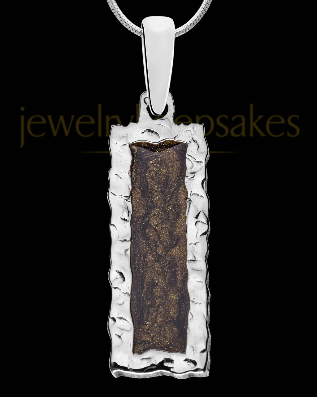 Solid 14k White Gold Blaine Extended Bar Ash Jewelry