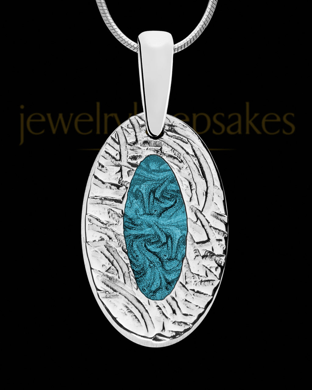 Solid 14K White Gold Bellrock Oval Ash Jewelry