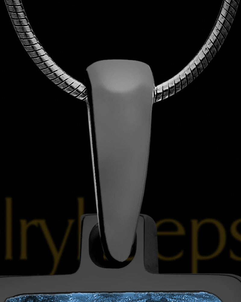 Carson Rectangle Black Finish Ash Jewelry