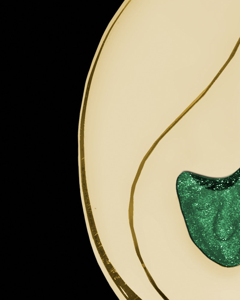 Together Forever Gold Plated with Olive Ash Jewelry