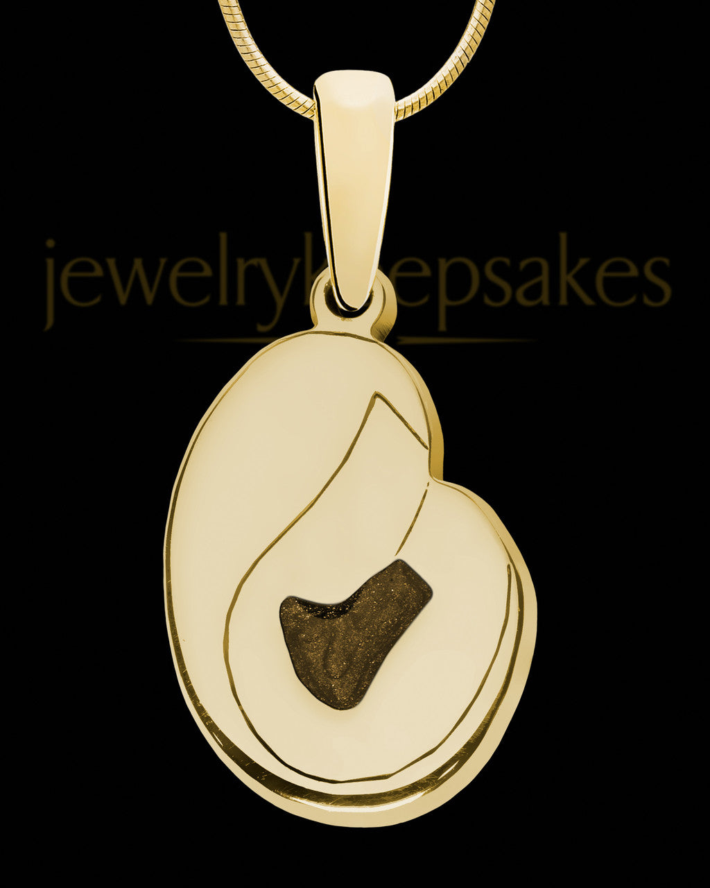 Solid 14K Gold Together Forever Ash Jewelry