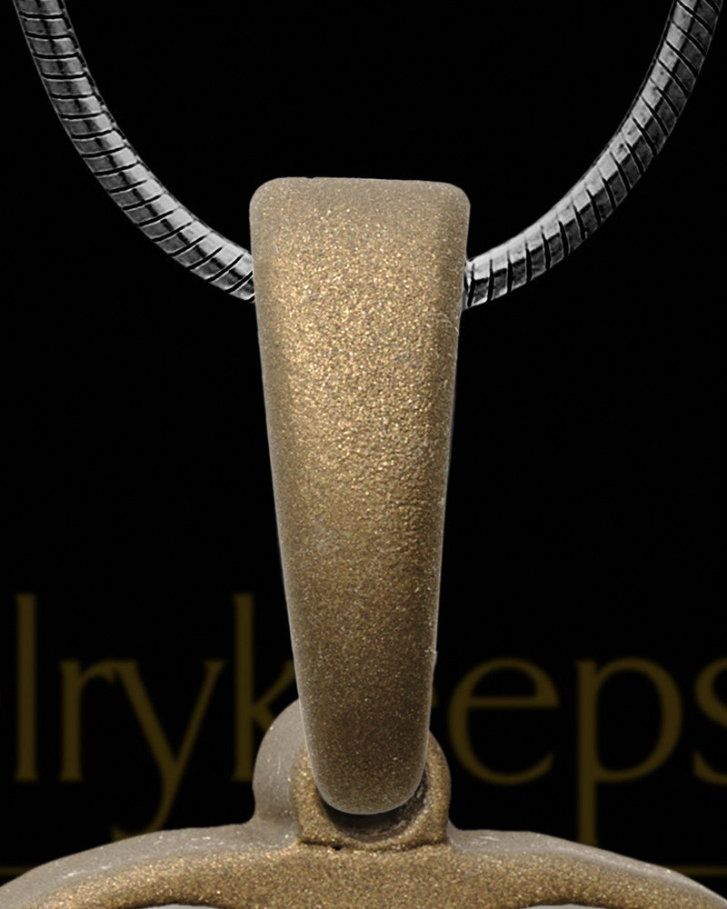 Monterey Heart Bronze Finish Ash Jewelry