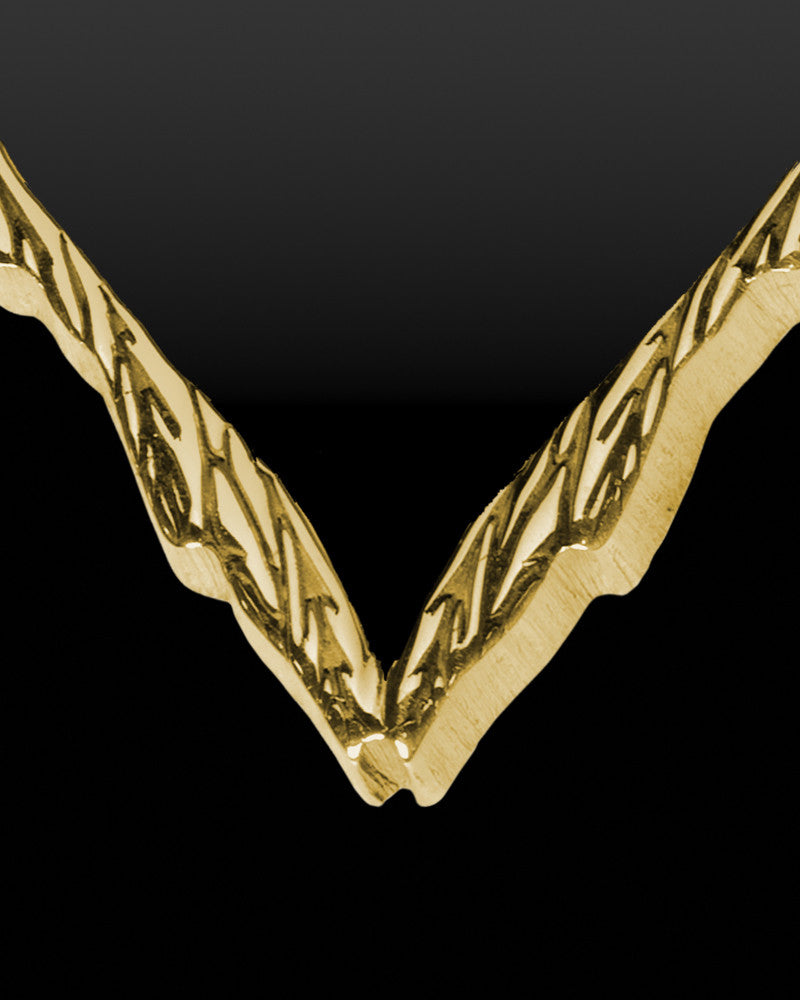 Solid 14K Gold Shadowglen Heart Ash Jewelry
