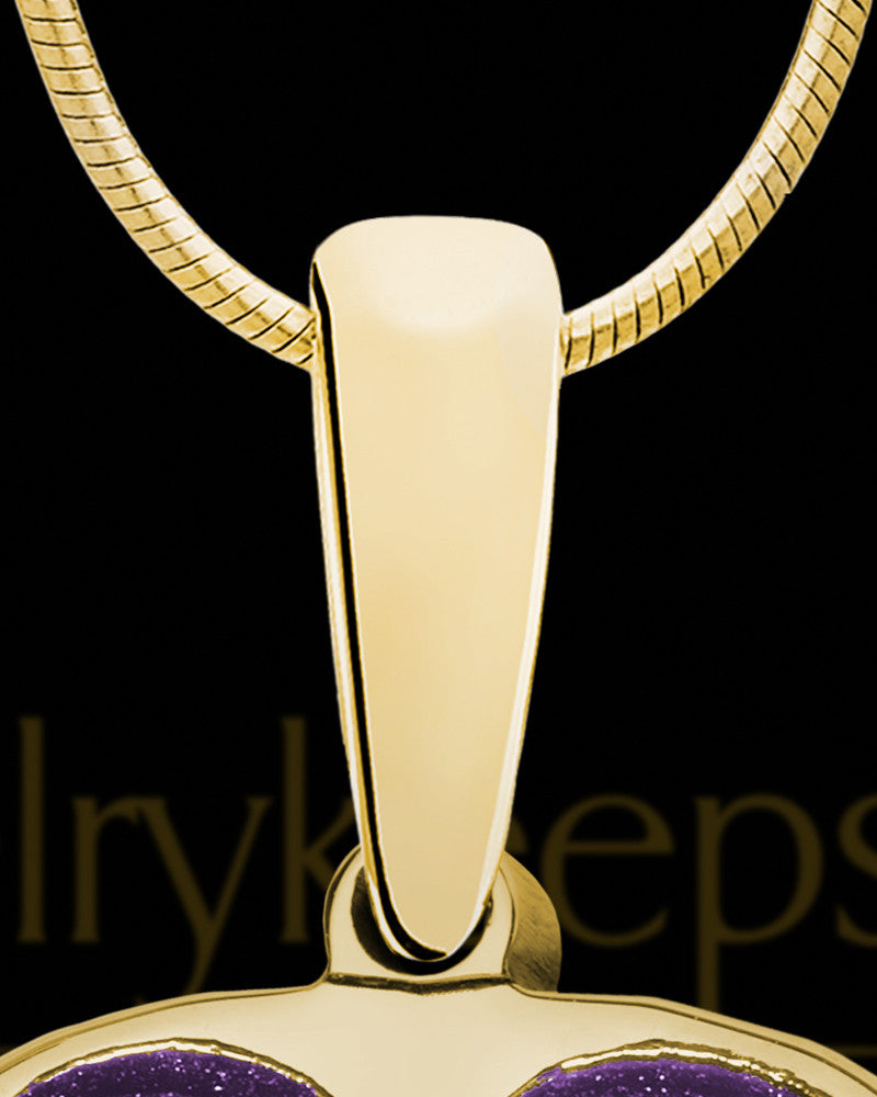 Solid 14K Gold Northview Heart Ash Jewelry