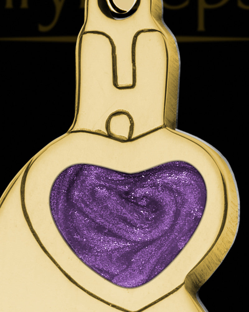 Forever United Gold Plated with Sangria Ash Jewelry