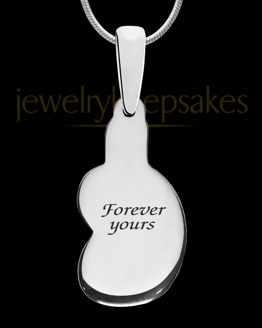 Solid 14K White Gold Forever United with Indigo Ash Jewelry