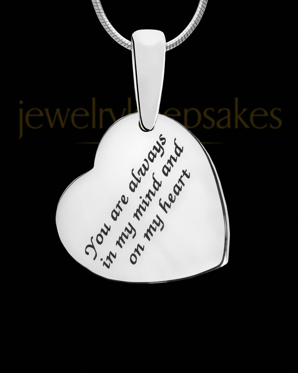 Heart Within Silver with Berry Ash Jewelry
