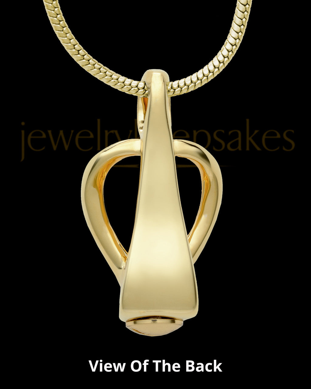 Gold Plated Parental Love Cremation Urn Pendant