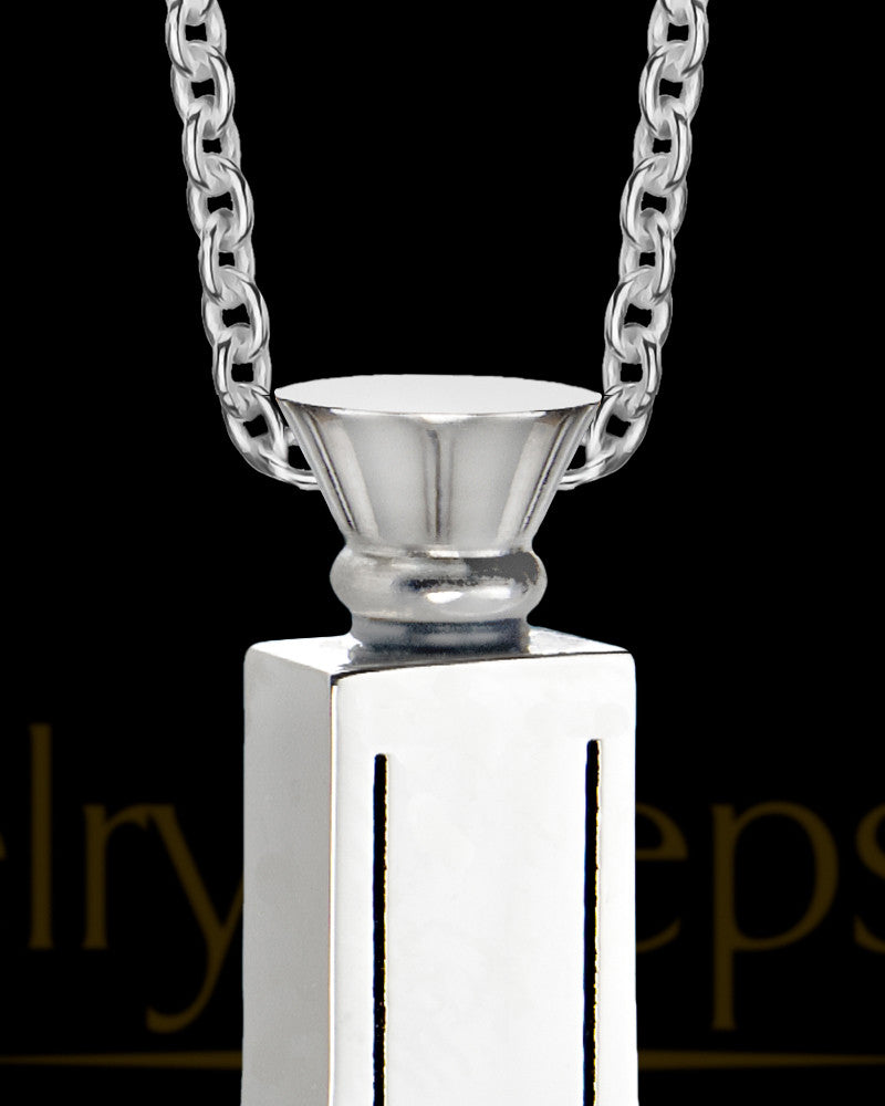 Stainless Men's Truthful Cross Jewelry Urn