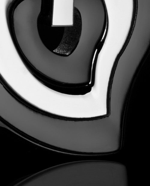 Urn Locket Black and Stainless Gracious Heart