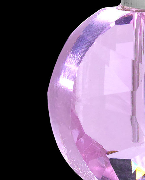 Pink Globe Glass Urn Pendant