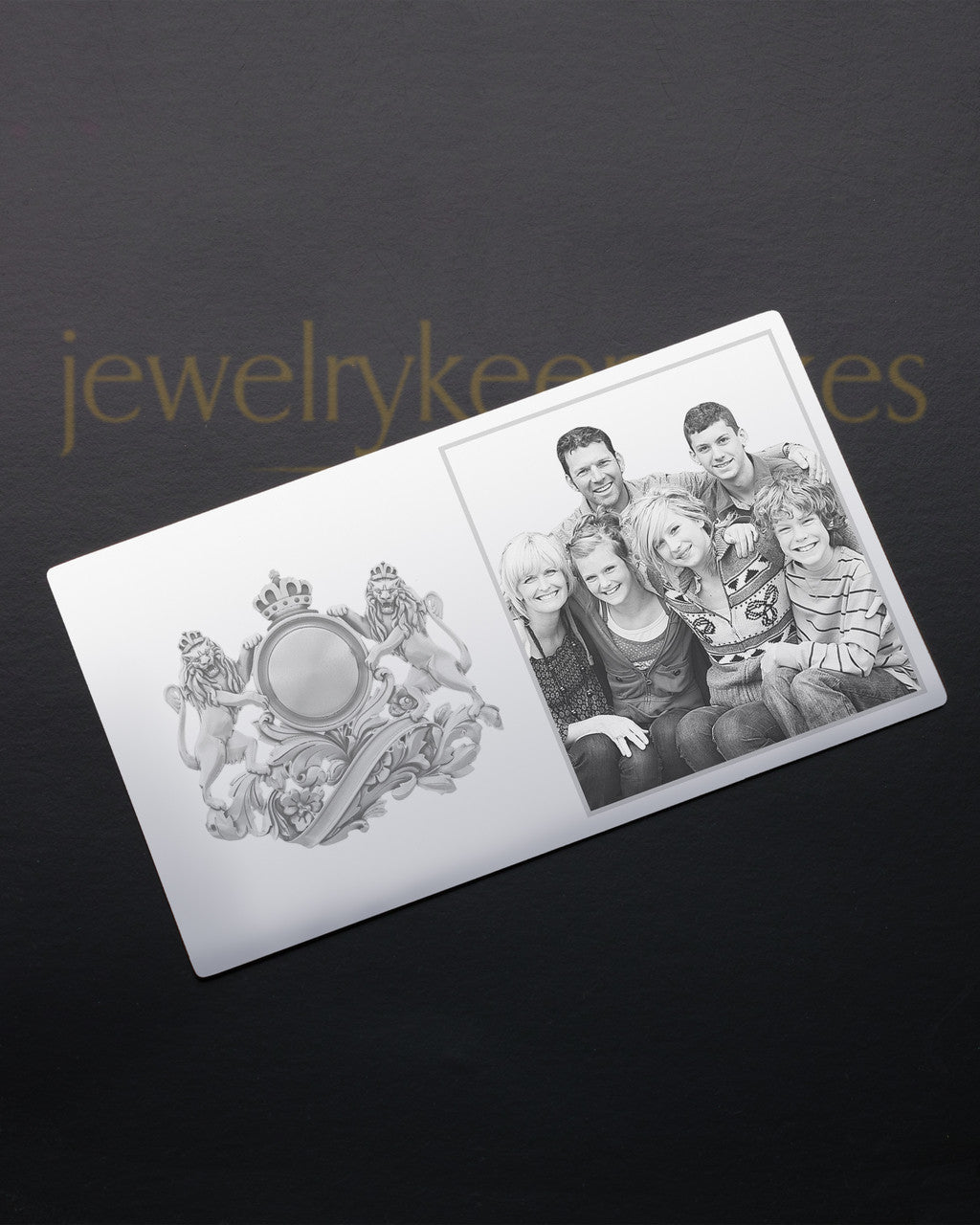 Silver Cherish Wallet Card