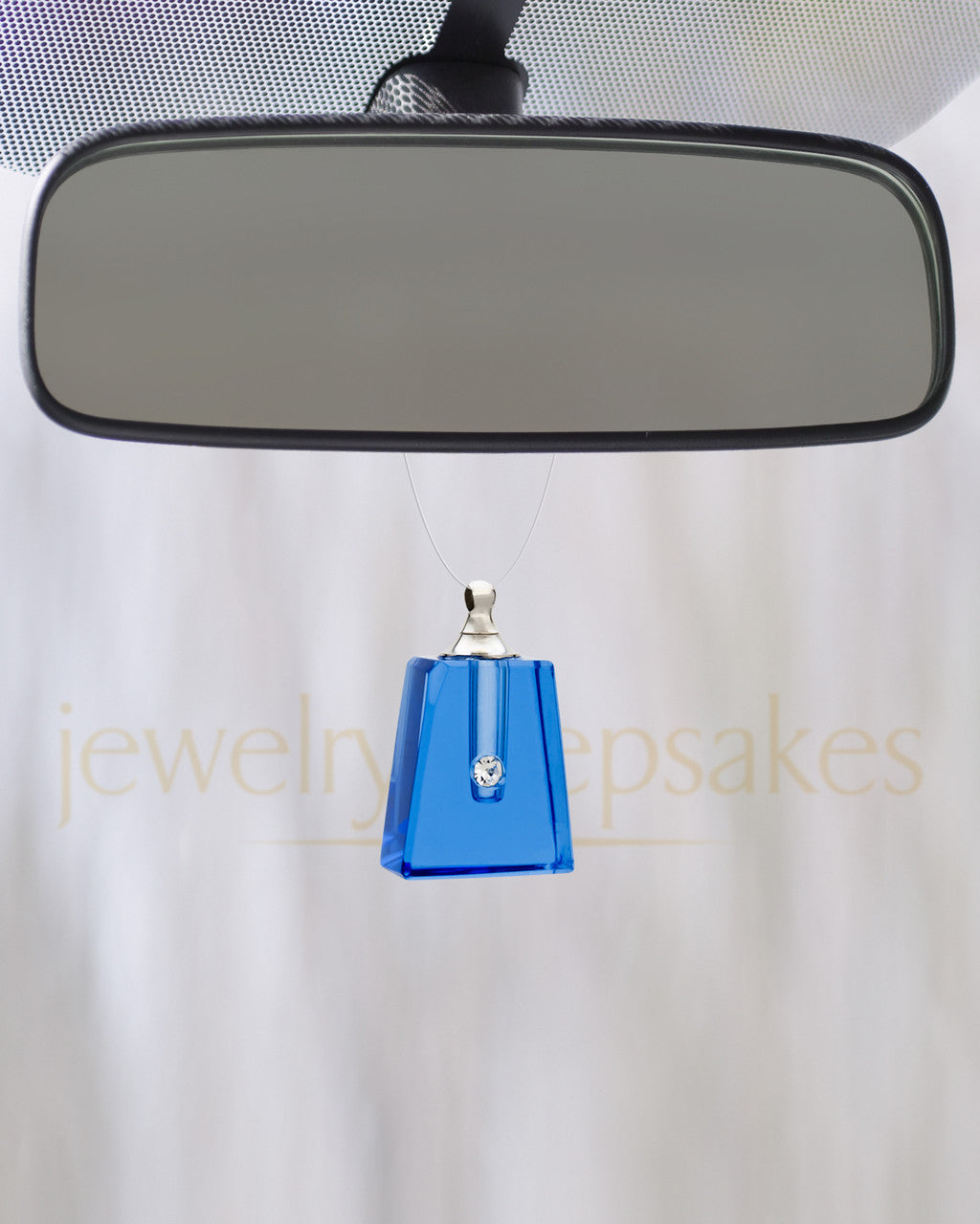 Eternal Blue Reverence Glass Reflection Pendant
