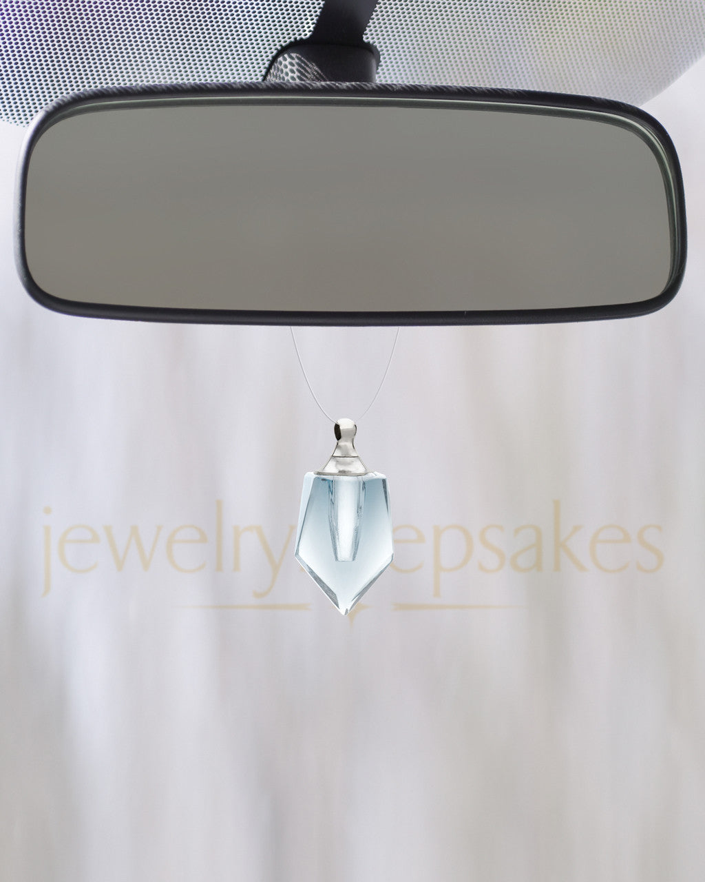 Clear Devoted Glass Reflection Pendant