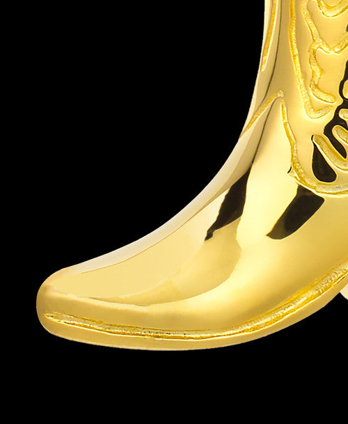Boot 14 Karat Gold Memorial Keepsake