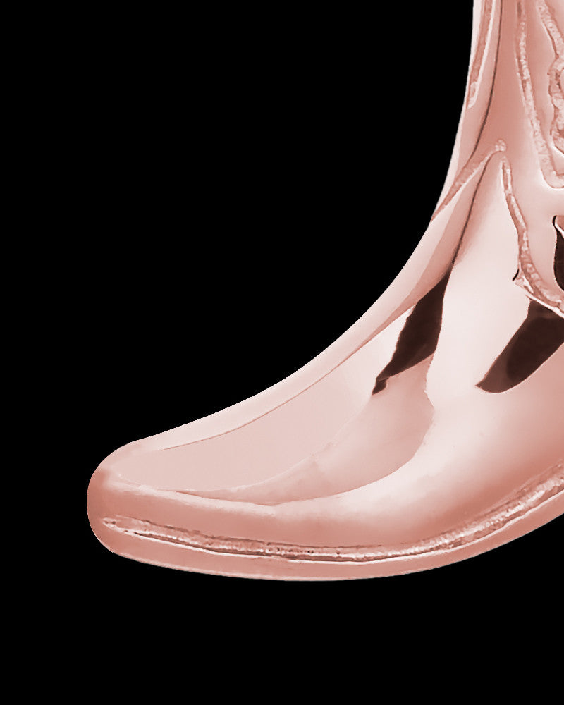 Boot 14K Rose Gold Memorial Keepsake
