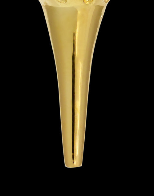 Cremation Locket Gold Plated Golf Tee