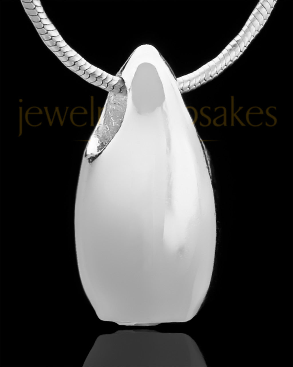 Sterling Silver Natural Tear Keepsake Jewelry