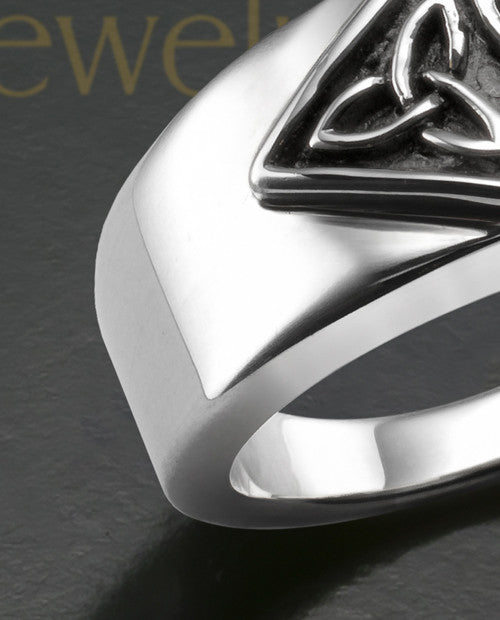 Men's Silver Jester Cremation Ring