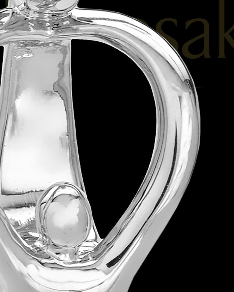 Sterling Silver Parental Love Permanently Sealed Waterproof Cremation Pendant