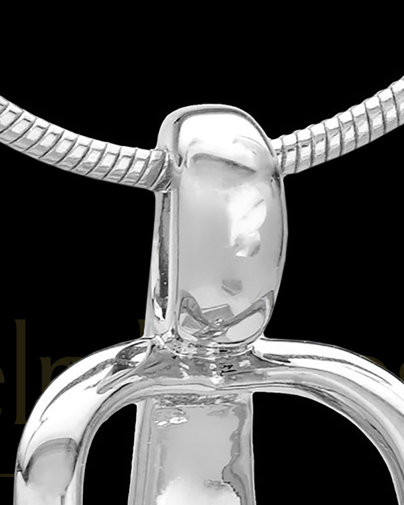 Sterling Silver Parental Love Permanently Sealed Waterproof Cremation Pendant